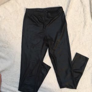 ASOS faux leather leggings